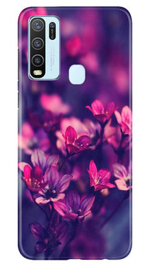 flowers Mobile Back Case for Vivo Y30 (Design - 25)