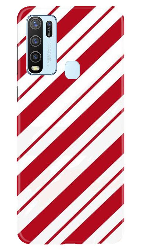 Red White Case for Vivo Y30