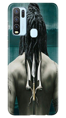 Mahakal Mobile Back Case for Vivo Y30 (Design - 47)