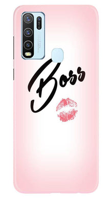 Boss Mobile Back Case for Vivo Y30 (Design - 59)