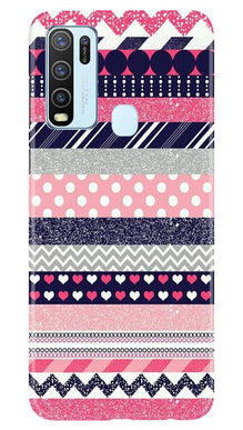 Pattern3 Mobile Back Case for Vivo Y30 (Design - 90)