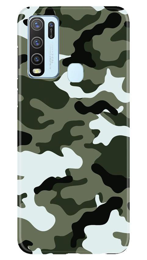 Army Camouflage Case for Vivo Y50  (Design - 108)