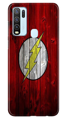 Flash Superhero Mobile Back Case for Vivo Y50  (Design - 116)