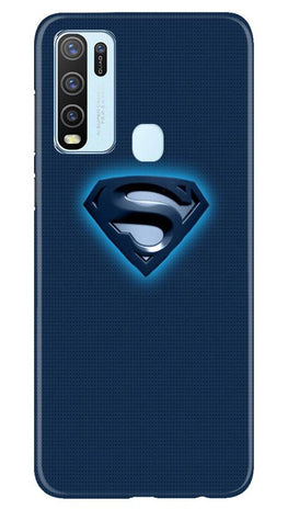 Superman Superhero Case for Vivo Y30(Design - 117)