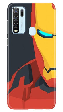 Iron Man Superhero Mobile Back Case for Vivo Y50  (Design - 120)