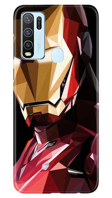 Iron Man Superhero Mobile Back Case for Vivo Y50  (Design - 122)