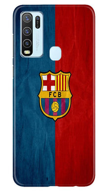 FCB Football Mobile Back Case for Vivo Y50  (Design - 123)