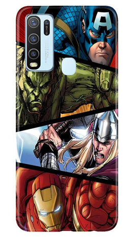 Avengers Superhero Case for Vivo Y30(Design - 124)