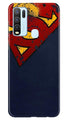 Superman Superhero Case for Vivo Y30  (Design - 125)