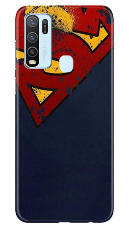 Superman Superhero Case for Vivo Y30(Design - 125)