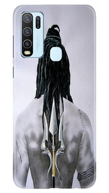 Lord Shiva Mobile Back Case for Vivo Y30  (Design - 135)