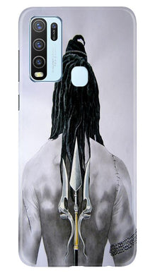 Lord Shiva Mobile Back Case for Vivo Y50  (Design - 135)
