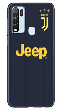 Jeep Juventus Mobile Back Case for Vivo Y30  (Design - 161)