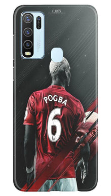 Pogba Mobile Back Case for Vivo Y50  (Design - 167)