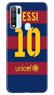 Messi Mobile Back Case for Vivo Y50  (Design - 172)
