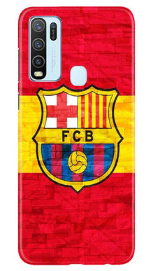 FCB Football Mobile Back Case for Vivo Y50  (Design - 174)