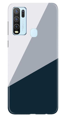 Blue Shade Mobile Back Case for Vivo Y30 (Design - 182)