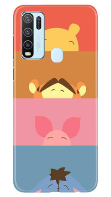 Cartoon Mobile Back Case for Vivo Y50 (Design - 183)