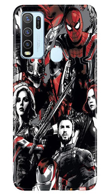 Avengers Mobile Back Case for Vivo Y50 (Design - 190)