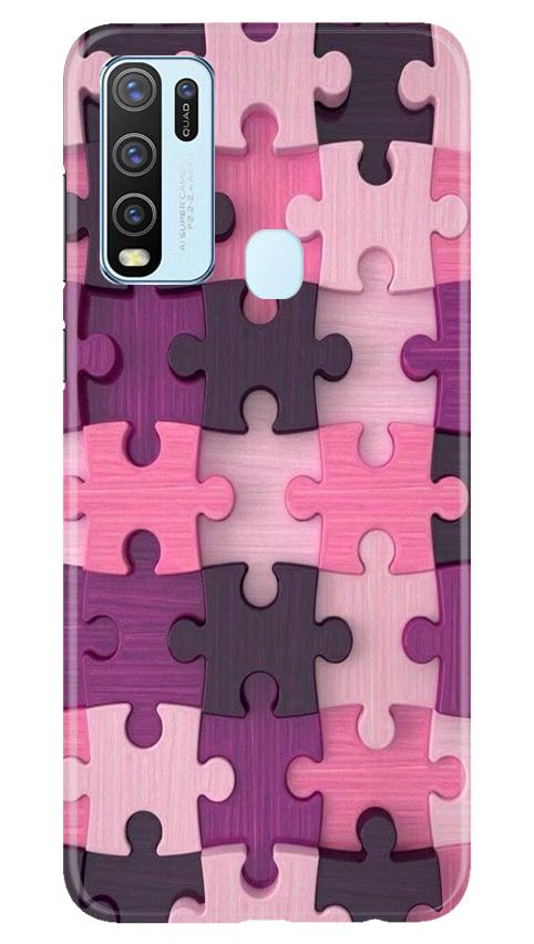 Puzzle Case for Vivo Y50 (Design - 199)