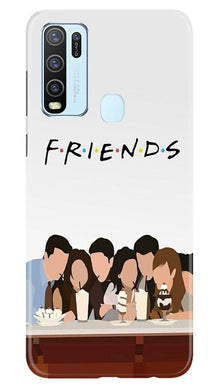 Friends Mobile Back Case for Vivo Y30 (Design - 200)