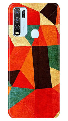 Modern Art Mobile Back Case for Vivo Y30 (Design - 203)
