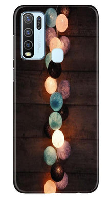 Party Lights Mobile Back Case for Vivo Y50 (Design - 209)