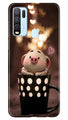 Cute Bunny Case for Vivo Y30 (Design No. 213)