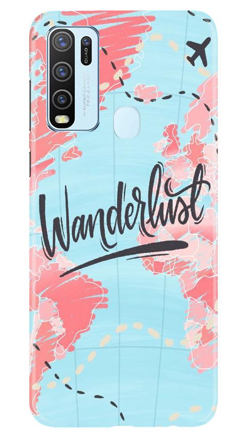 Wonderlust Travel Case for Vivo Y30 (Design No. 223)