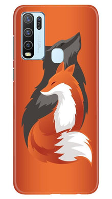 Wolf  Mobile Back Case for Vivo Y50 (Design - 224)