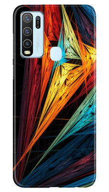 Modern Art Mobile Back Case for Vivo Y30 (Design - 229)
