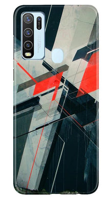 Modern Art Mobile Back Case for Vivo Y50 (Design - 231)