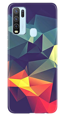 Modern Art Mobile Back Case for Vivo Y30 (Design - 232)