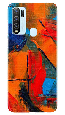 Modern Art Mobile Back Case for Vivo Y30 (Design - 237)