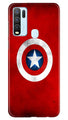 Captain America Case for Vivo Y50 (Design No. 249)