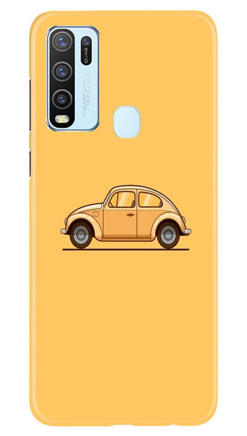 Vintage Car Case for Vivo Y50 (Design No. 262)