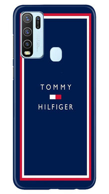 Tommy Hilfiger Mobile Back Case for Vivo Y30 (Design - 275)