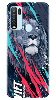 Lion Mobile Back Case for Vivo Y50 (Design - 278)