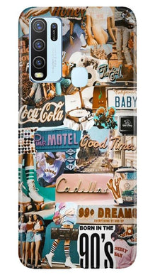 Vintage Design Mobile Back Case for Vivo Y50 (Design - 284)