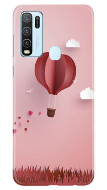 Parachute Mobile Back Case for Vivo Y30 (Design - 286)