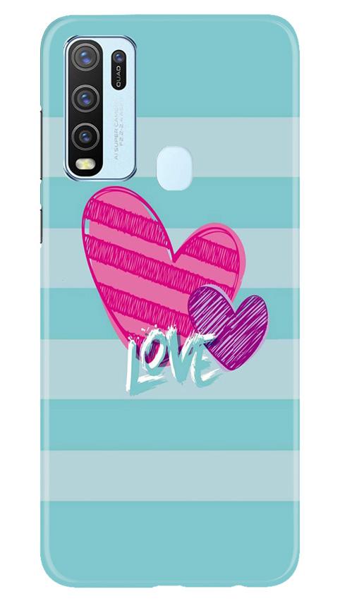 Love Case for Vivo Y30 (Design No. 299)