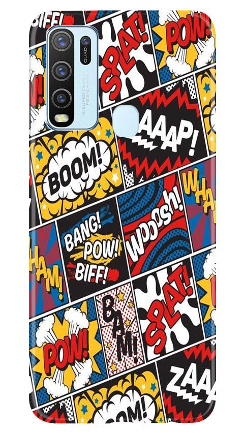 Boom Mobile Back Case for Vivo Y50 (Design - 302)