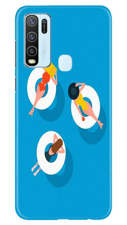 Girlish Mobile Back Case for Vivo Y30 (Design - 306)