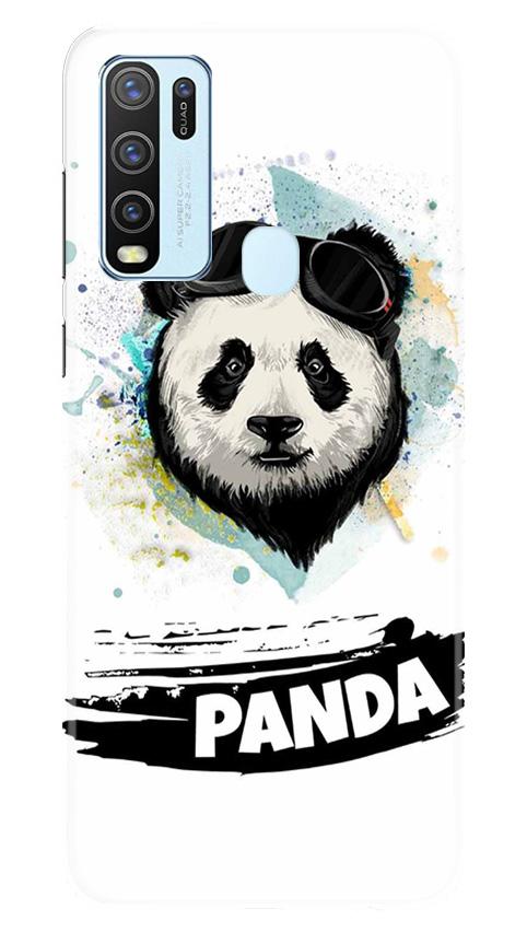 Panda Mobile Back Case for Vivo Y30 (Design - 319)