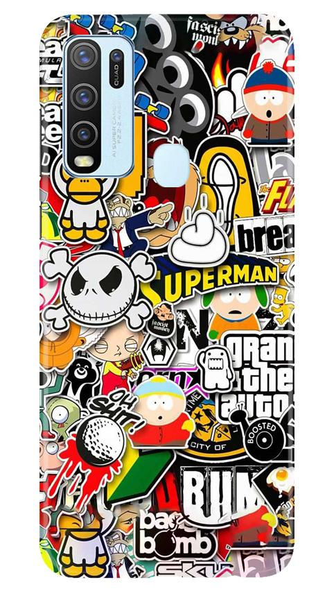 Designer Mobile Back Case for Vivo Y30 (Design - 320)