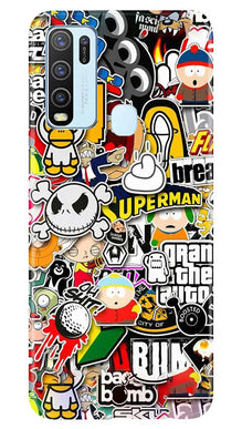 Designer Mobile Back Case for Vivo Y50 (Design - 320)