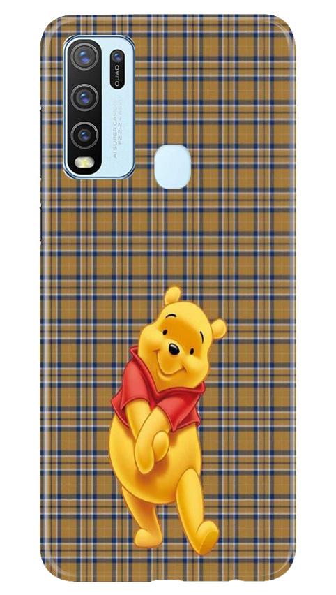 Pooh Mobile Back Case for Vivo Y30 (Design - 321)