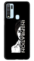 Bhagat Singh Mobile Back Case for Vivo Y30 (Design - 329)
