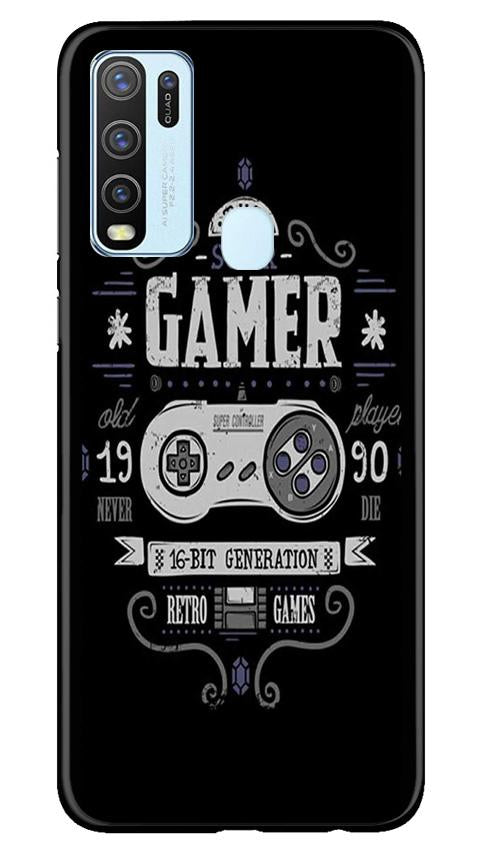 Gamer Mobile Back Case for Vivo Y30 (Design - 330)