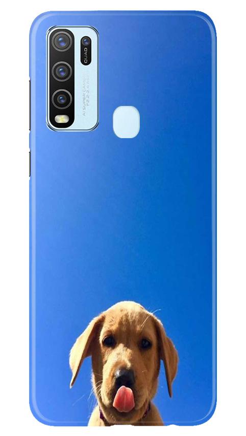 Dog Mobile Back Case for Vivo Y30 (Design - 332)